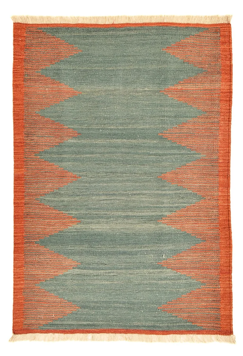 Kelim Teppich - Trendy - 106 x 148 cm - mehrfarbig