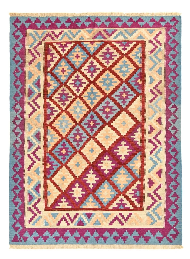 Kelim Teppich - Oriental - 172 x 231 cm - mehrfarbig