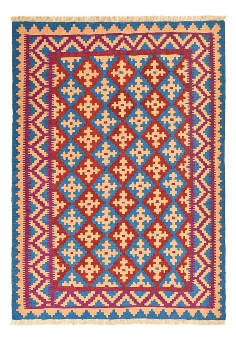 Kelim Teppich - Oriental - 149 x 202 cm - mehrfarbig