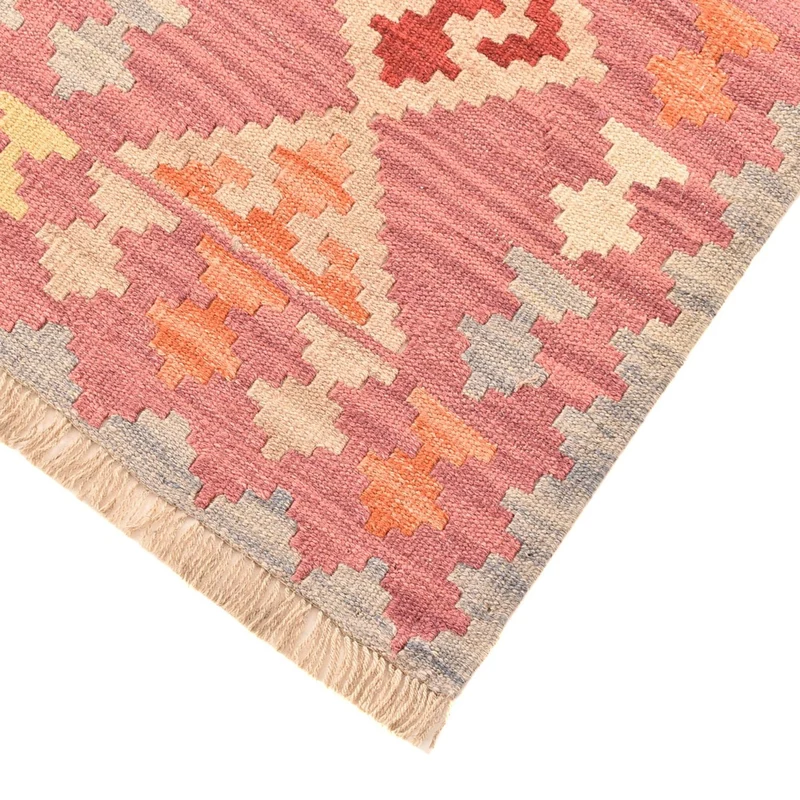 Läufer Kelim - Oriental - 63 x 197 cm - mehrfarbig