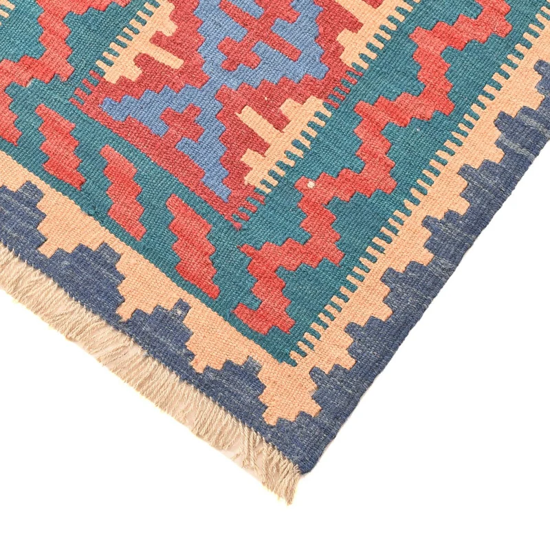 Läufer Kelim - Oriental - 62 x 210 cm - mehrfarbig