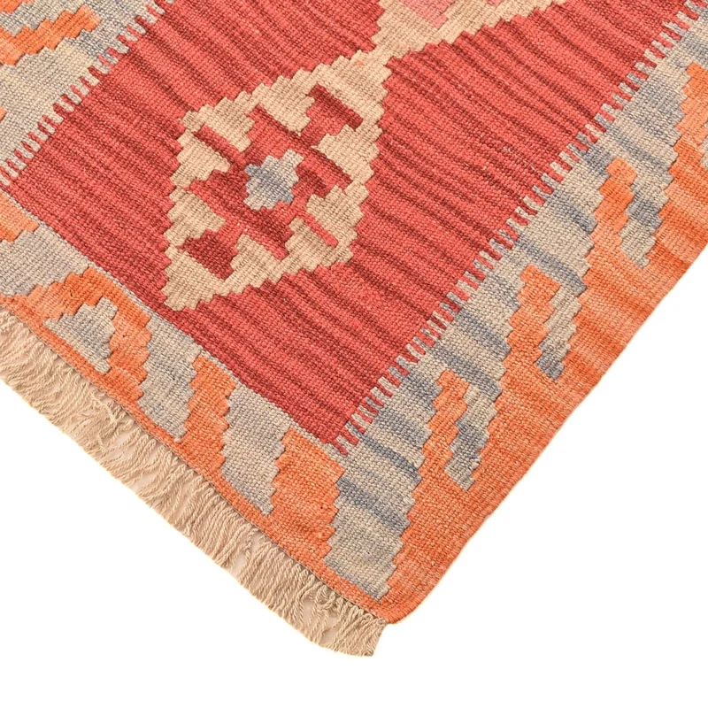 Läufer Kelim - Oriental - 59 x 198 cm - mehrfarbig