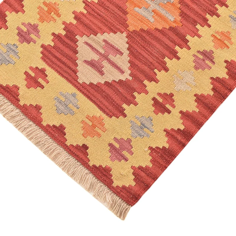 Läufer Kelim - Oriental - 60 x 197 cm - mehrfarbig