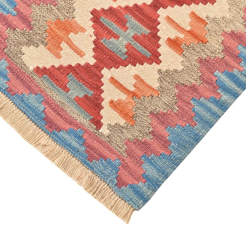 Läufer Kelim - Oriental - 56 x 196 cm - mehrfarbig