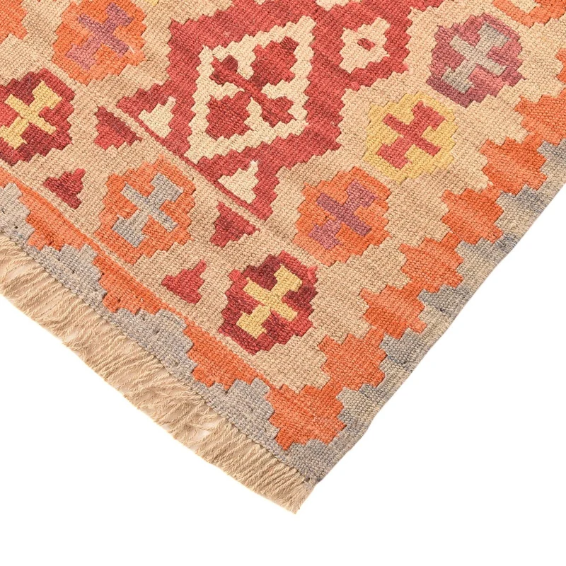 Läufer Kelim - Oriental - 55 x 199 cm - mehrfarbig