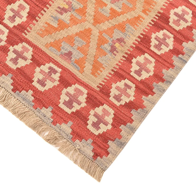 Läufer Kelim - Oriental - 63 x 198 cm - mehrfarbig