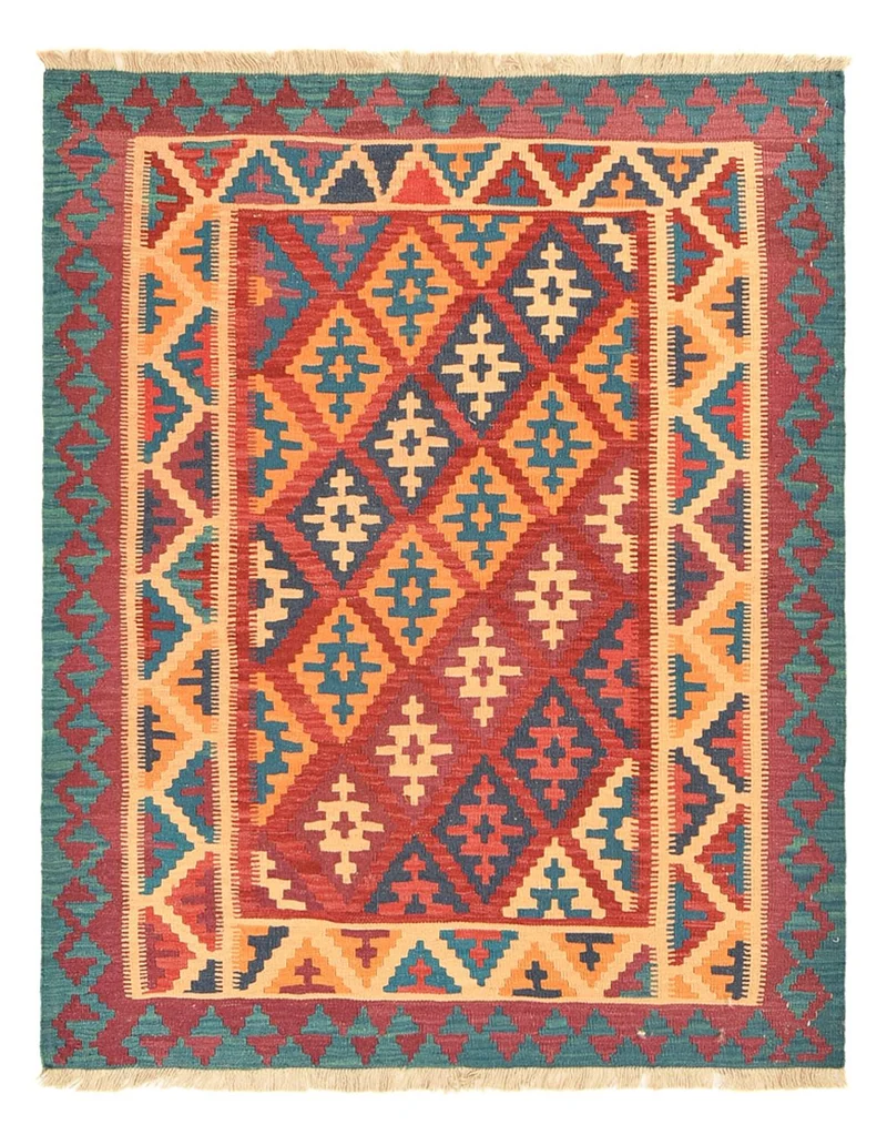Kelim Fars Teppich 156x195cm