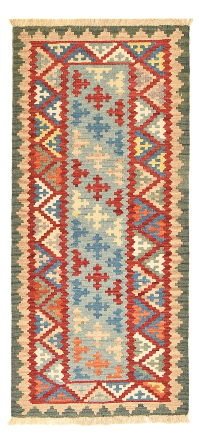 Läufer Kelim - Oriental - 84 x 194 cm - mehrfarbig