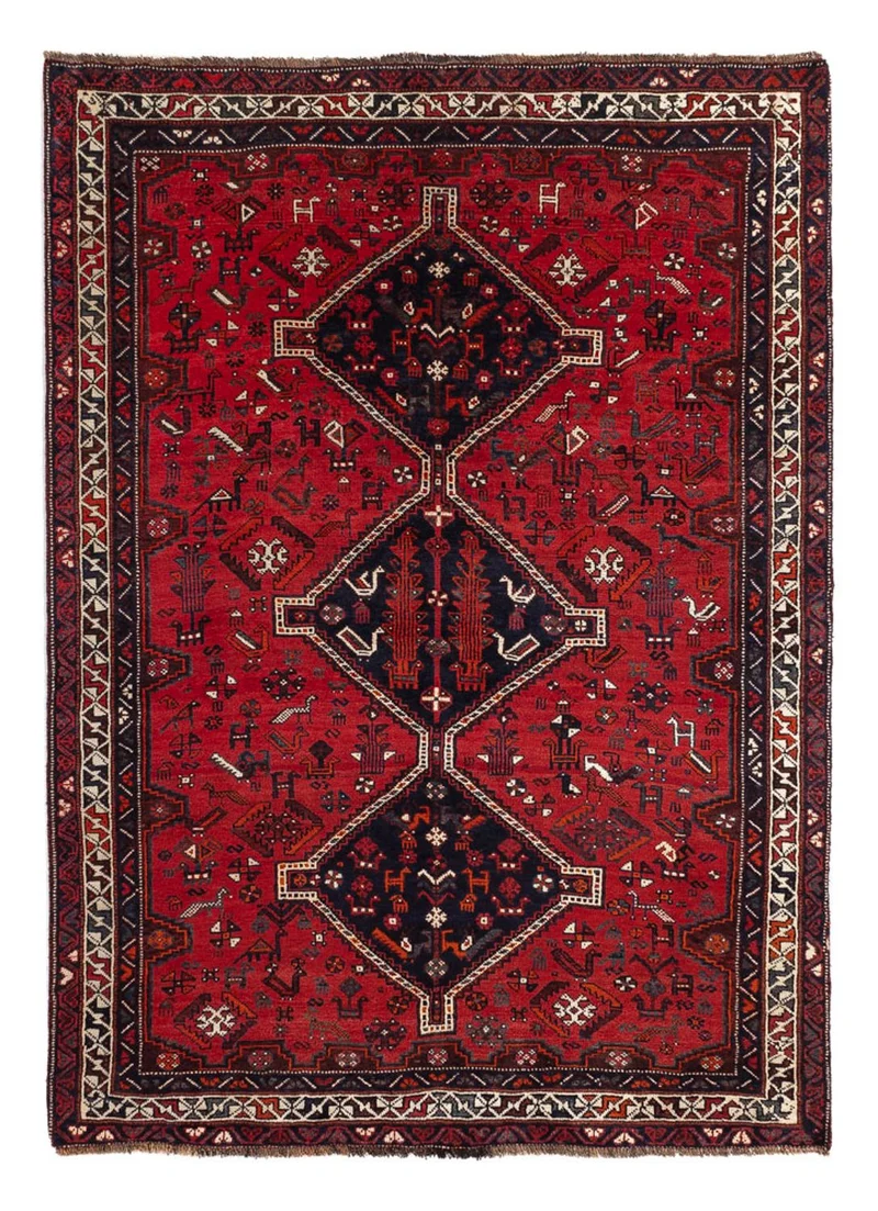 Ghashghai Teppich 159x221cm - Perserteppich
