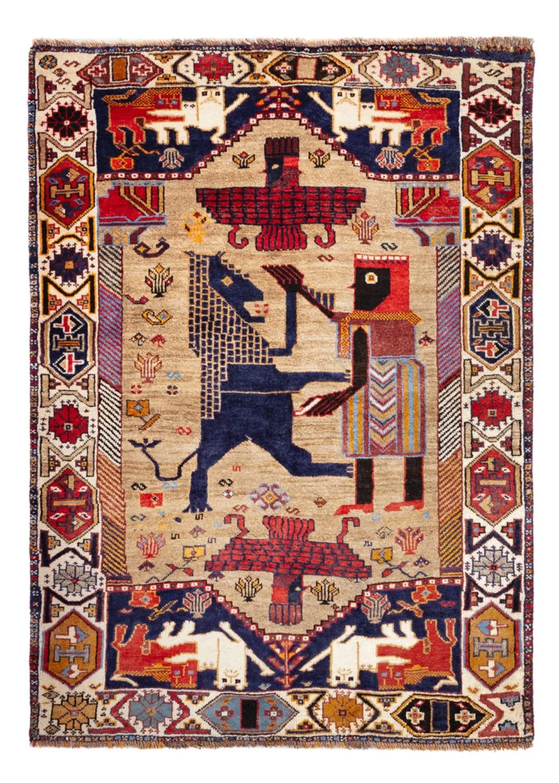 Ghashghai Teppich 113x157cm - Perserteppich