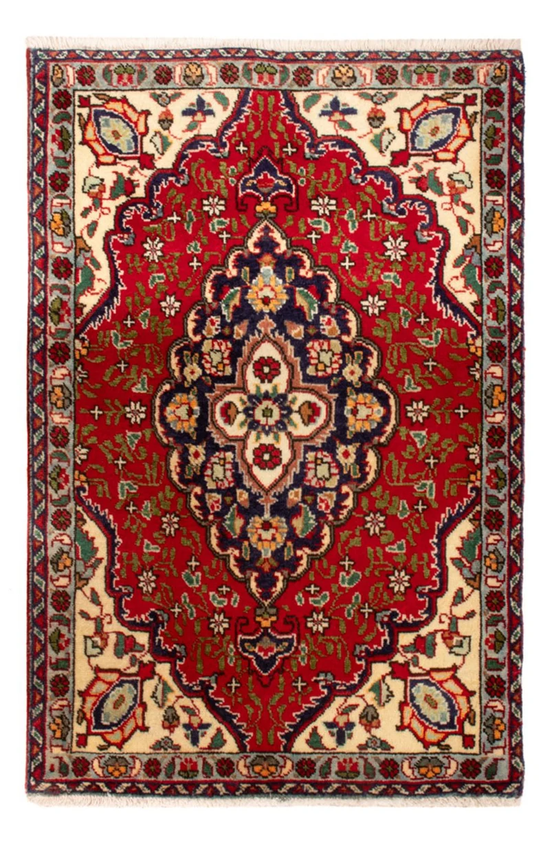 Perserteppich - Täbriz - 58 x 86 cm - rot