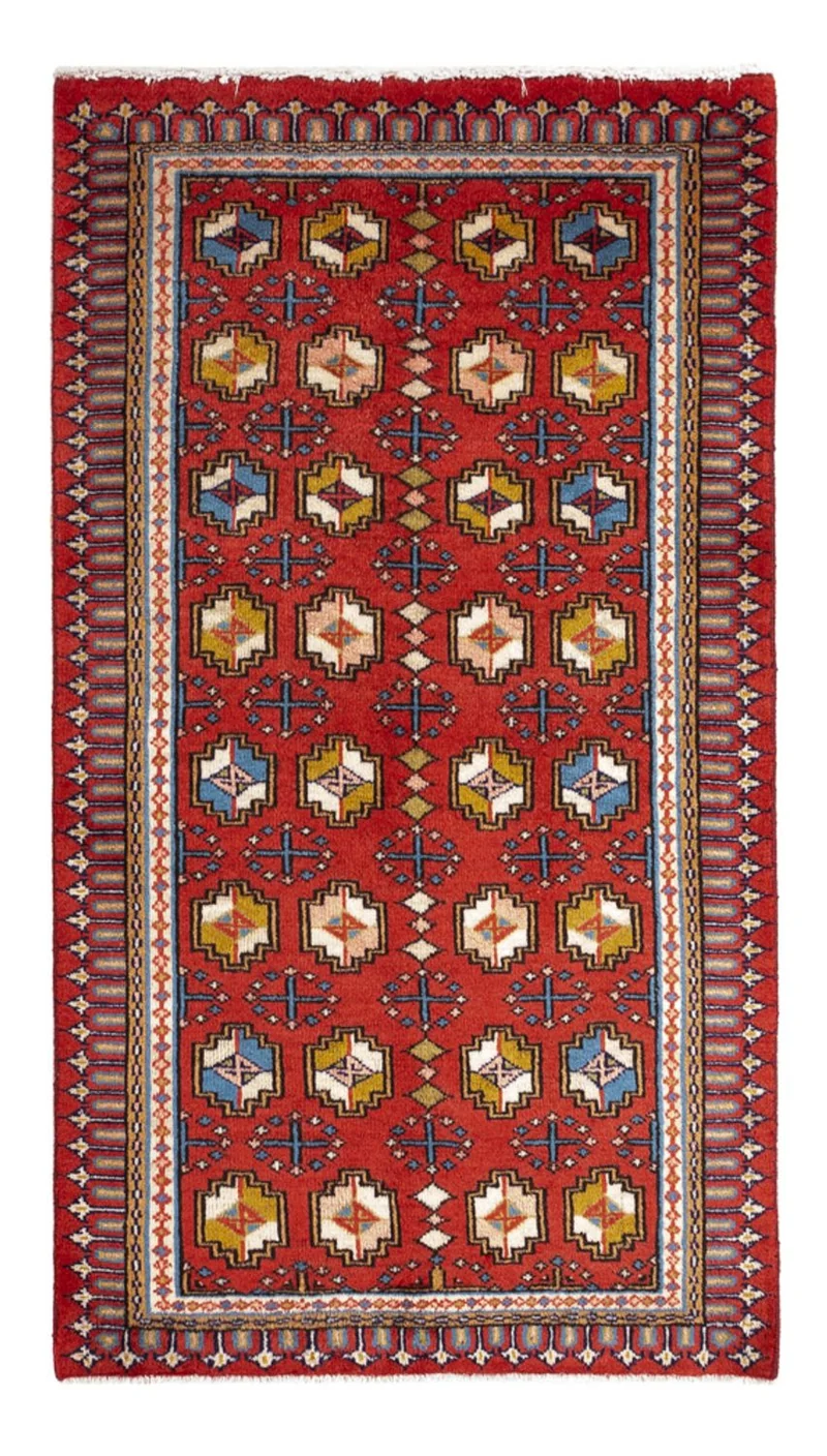 Perserteppich - Nomadic - 65 x 123 cm - rot