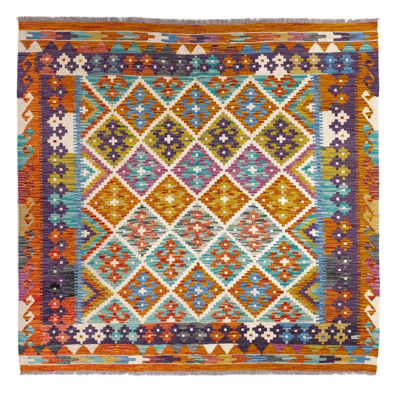 Kelim Maimene Teppich 152x158cm