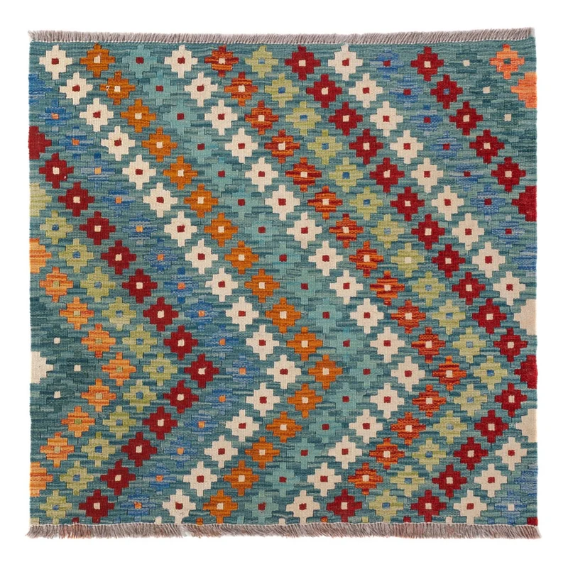 Kelim Maimene Teppich 88x90cm