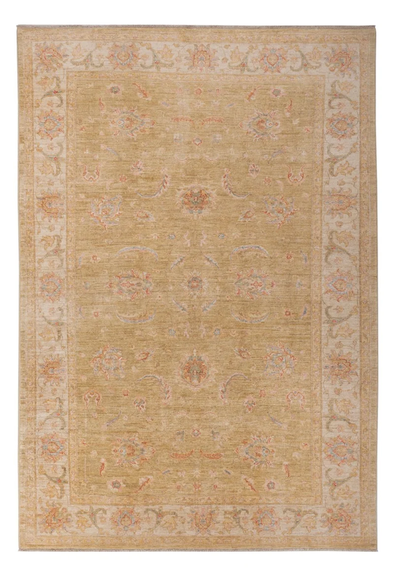 Ziegler Teppich - 199 x 298 cm - gold