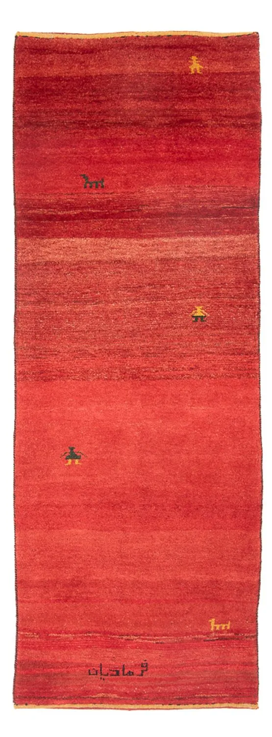 Gabbeh Persisch Teppich 85x227cm - Perserteppich Wollteppich