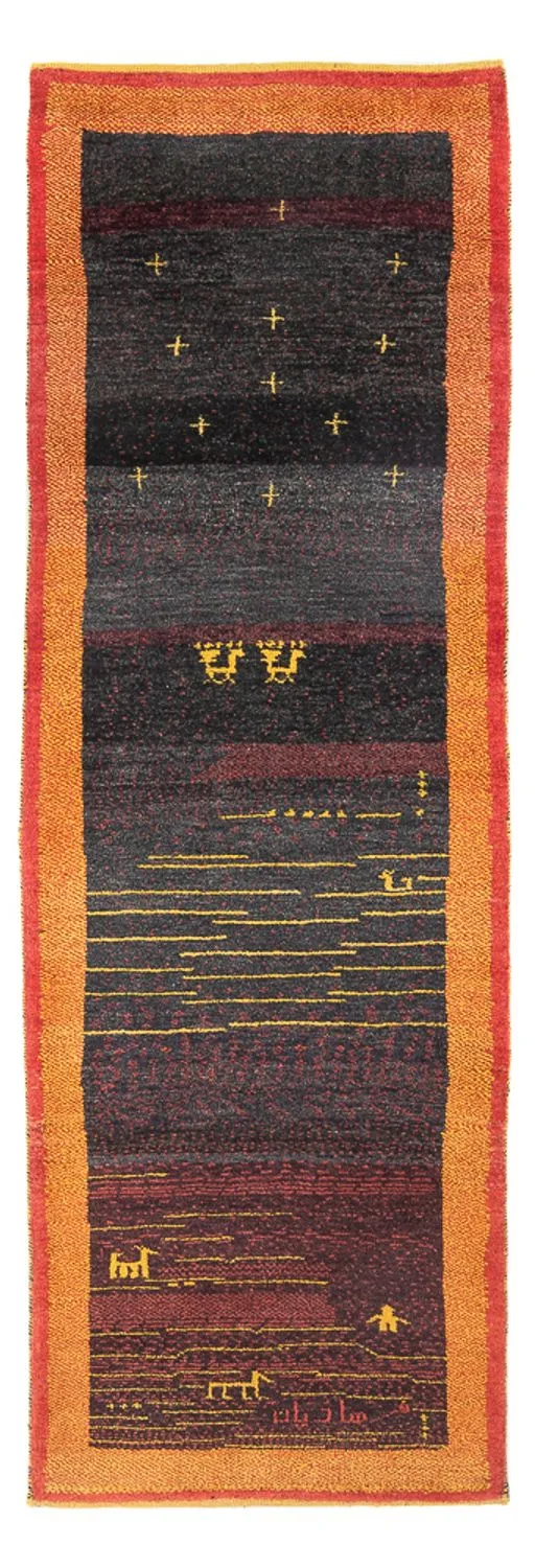 Gabbeh Persisch Teppich 86x260cm - Perserteppich Wollteppich