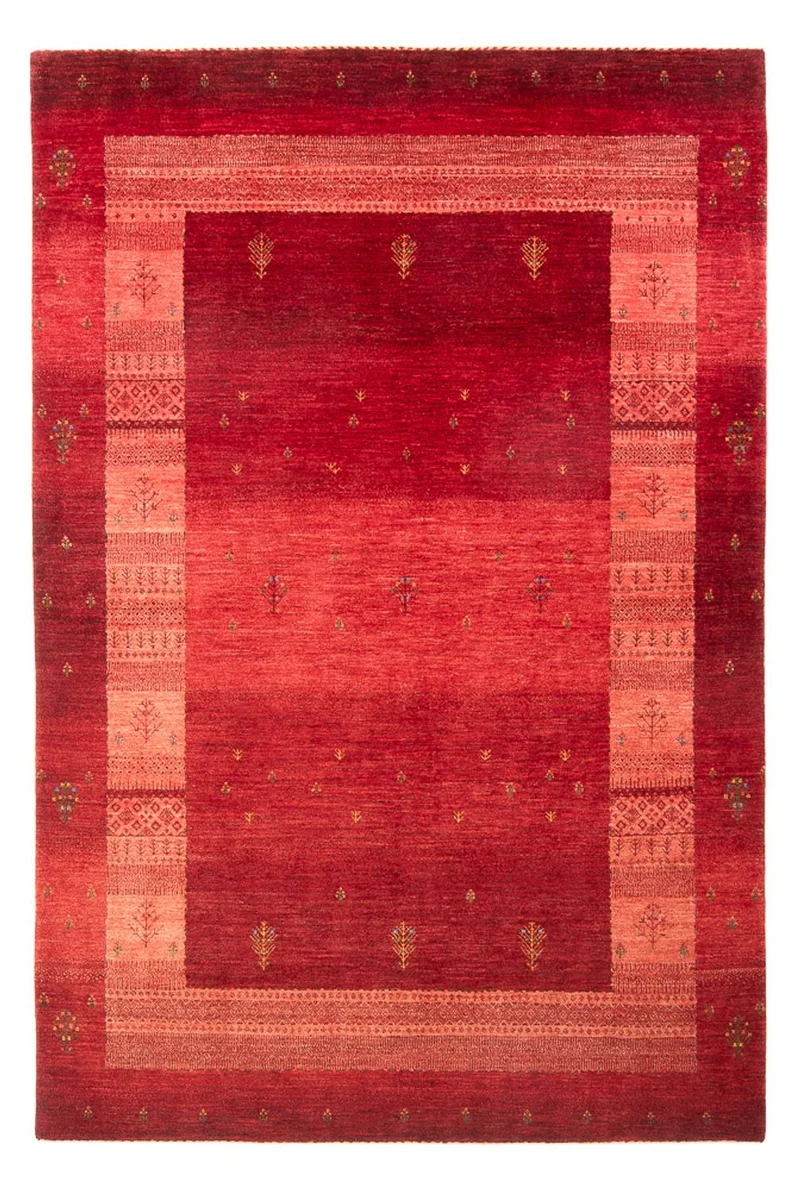 Gabbeh Teppich - Loribaft Perser - 173 x 257 cm - rot