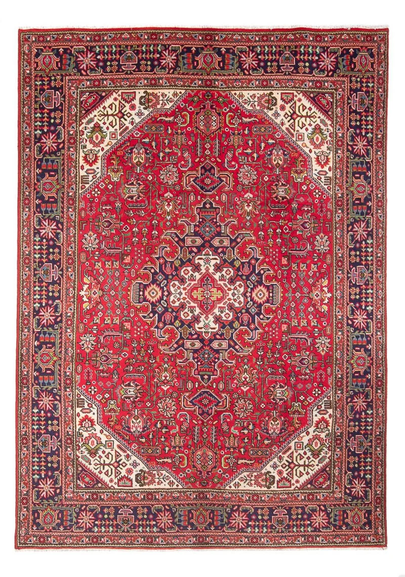 Perserteppich - Täbriz - 197 x 285 cm - rot