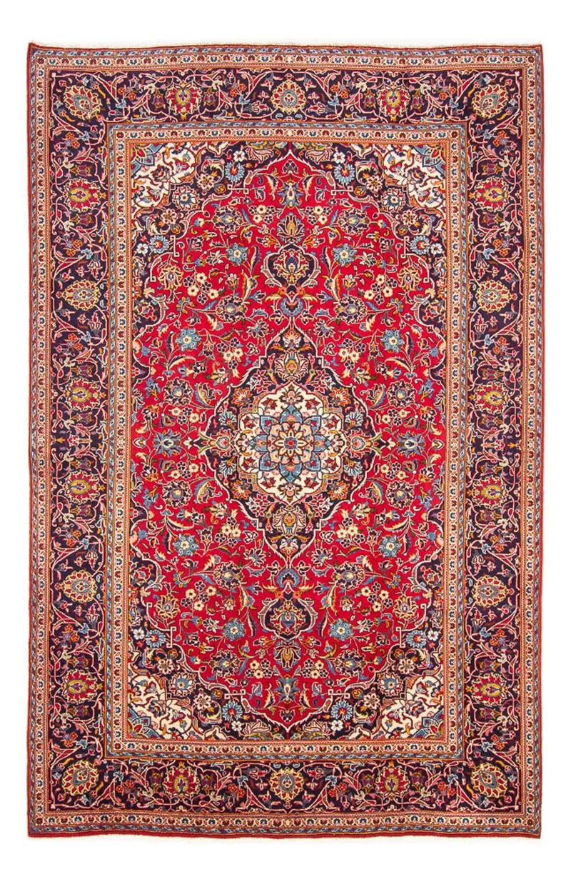 Perserteppich - Keshan - 200 x 300 cm - rot