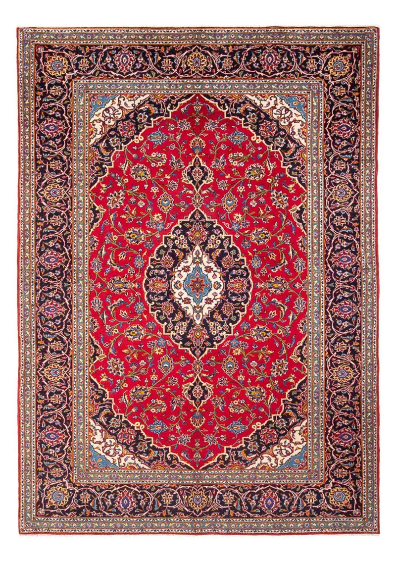 Perserteppich - Keshan - 203 x 296 cm - rot