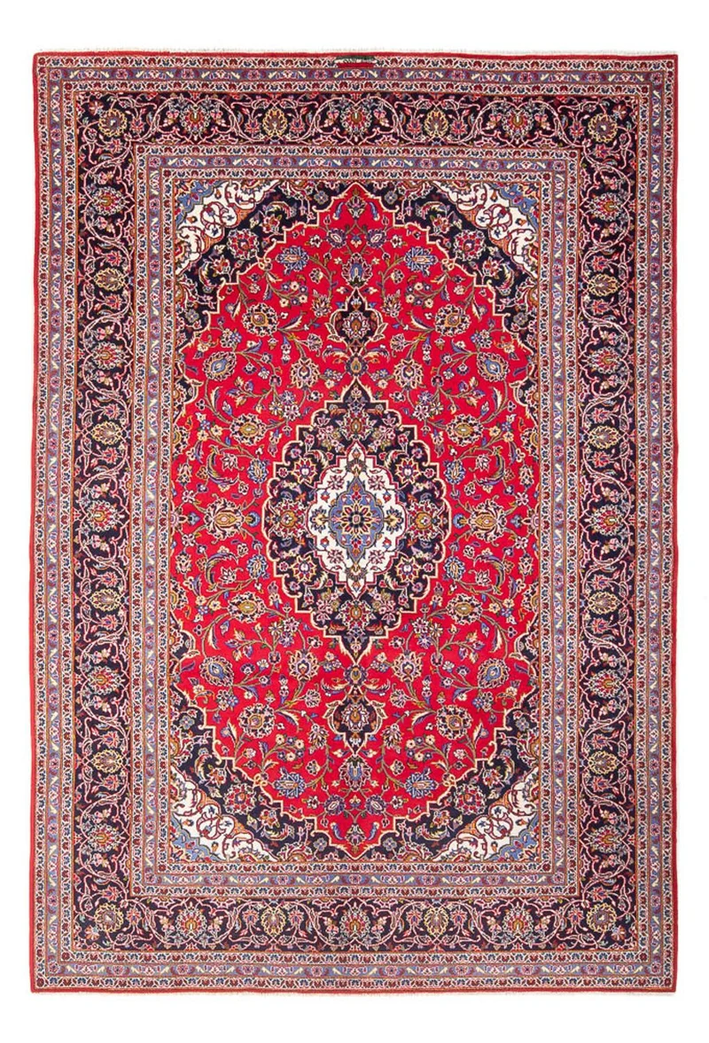 Perserteppich - Keshan - 201 x 294 cm - rot