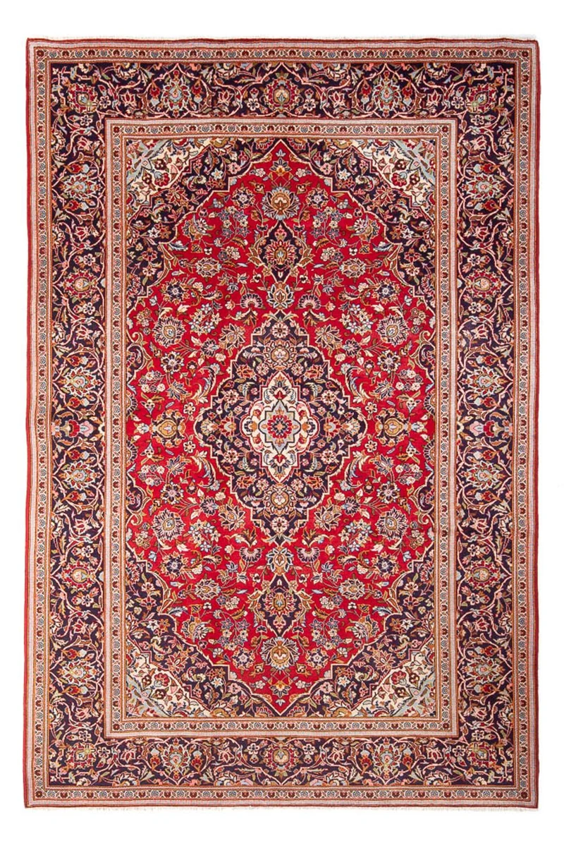 Perserteppich - Keshan - 203 x 307 cm - rot