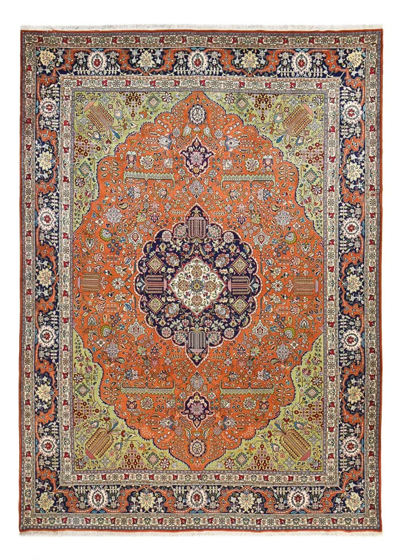 Täbriz - 40 Raj Teppich 293x408cm - Perserteppich