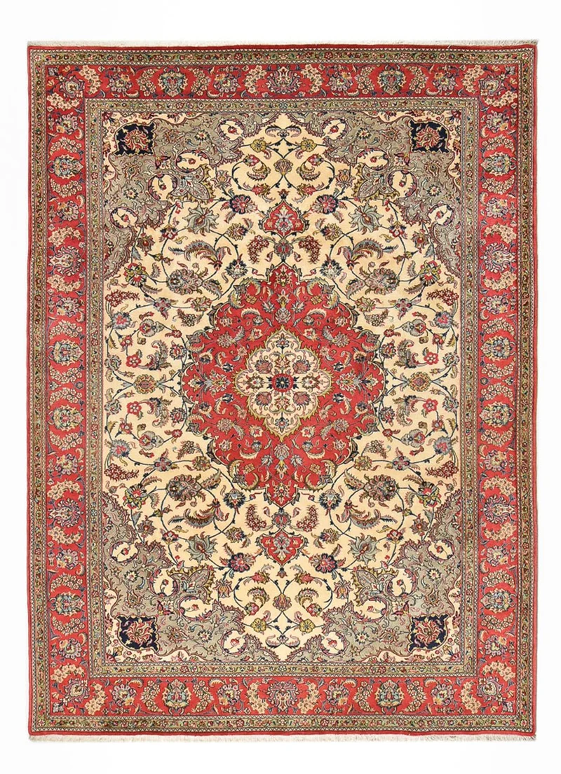 Ghom Teppich 255x353cm - Perserteppich
