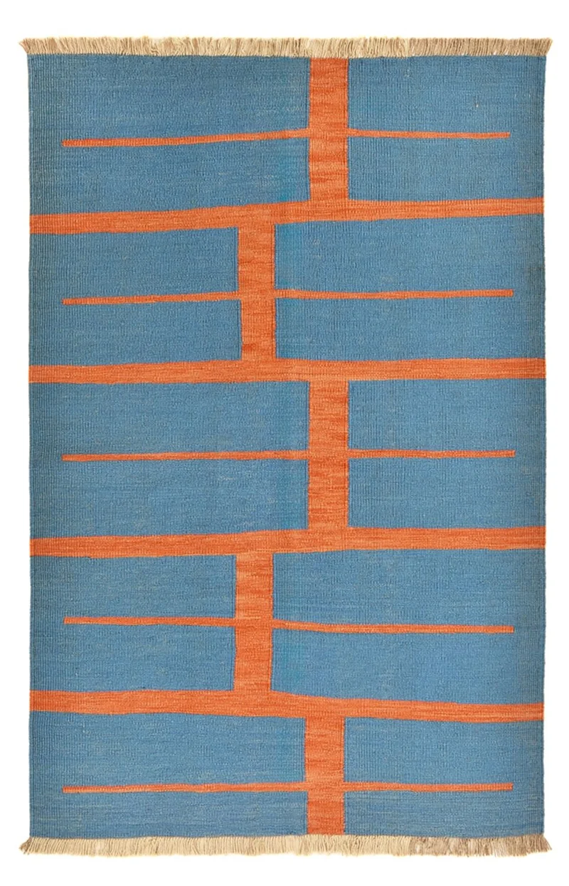 Kelim Modern Teppich 123x185cm