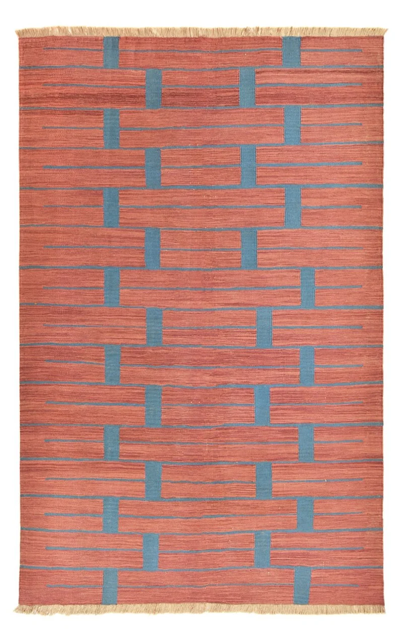 Kelim Teppich - Trendy - 193 x 294 cm - mehrfarbig