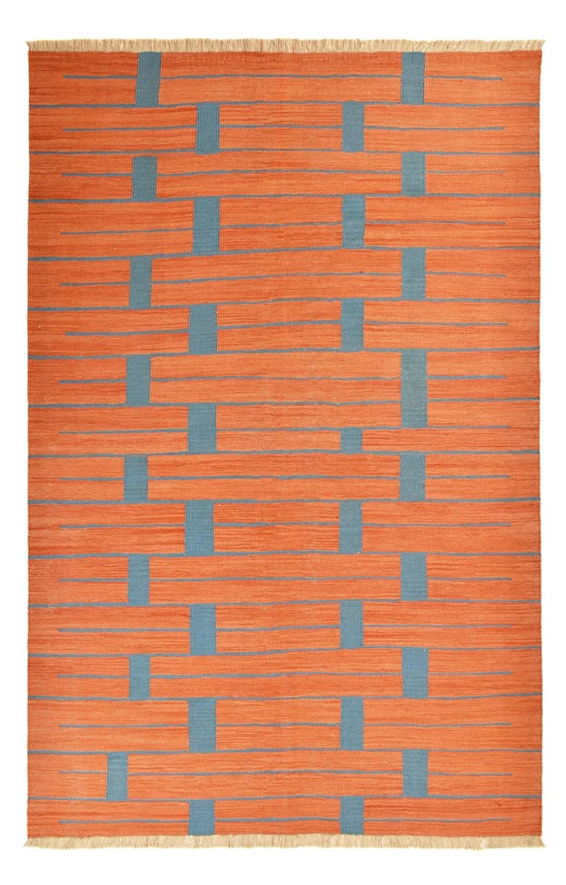 Kelim Teppich - Trendy - 192 x 293 cm - mehrfarbig