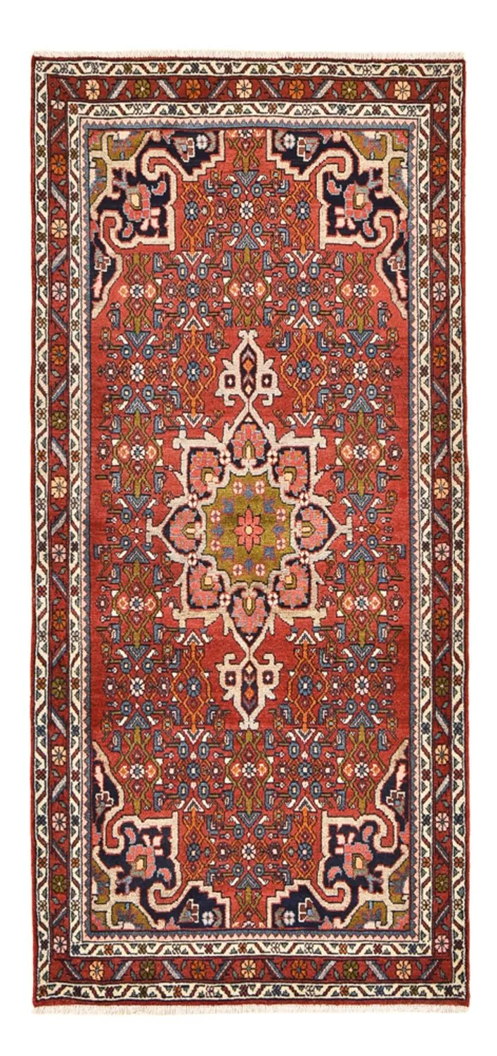 Läufer Perser - Nomadic - 98 x 200 cm - dunkelrot