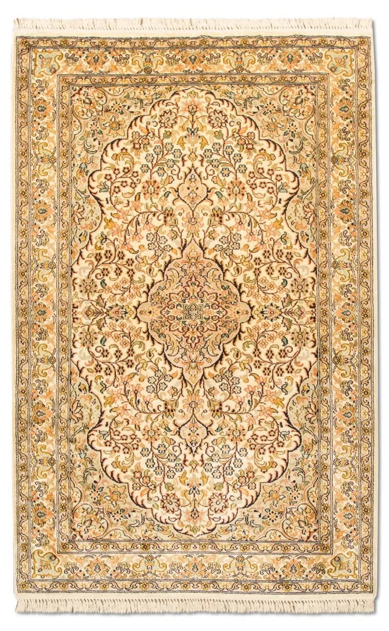 Kaschmir Seide Teppich 94x153cm - Orientteppich