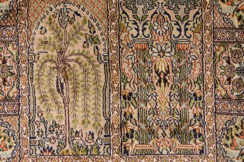 Kaschmir Seide Teppich 75x270cm - Orientteppich