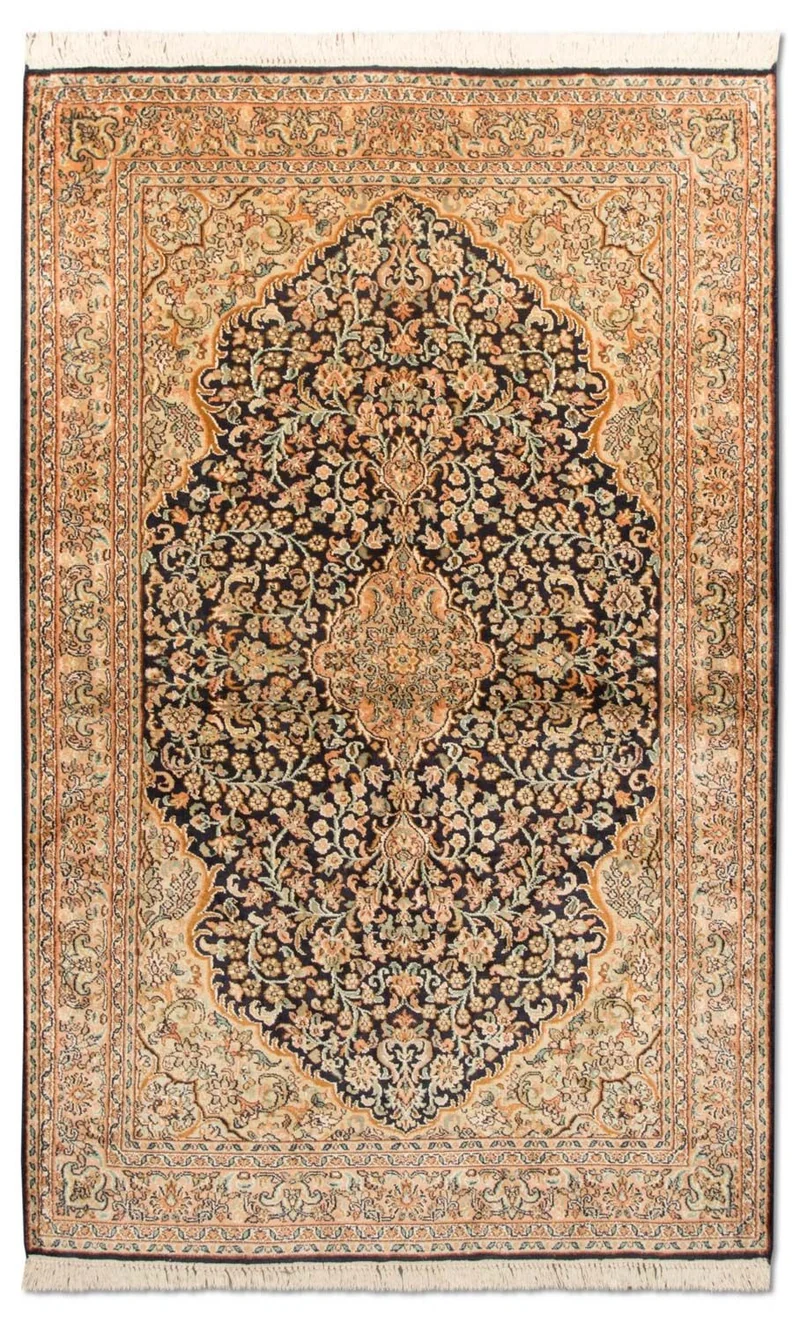 Kaschmir Seide Teppich 93x153cm - Orientteppich