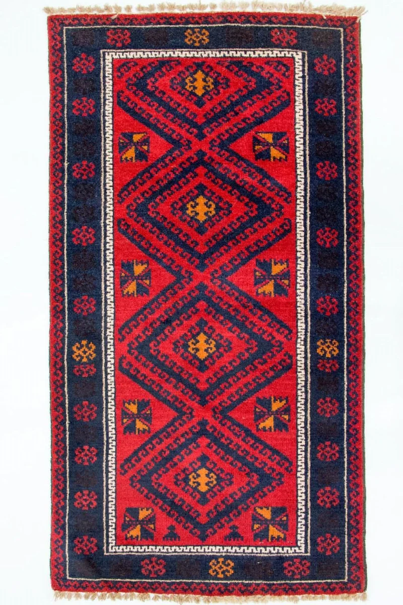Belutsch Teppich 67x135cm - Orientteppich