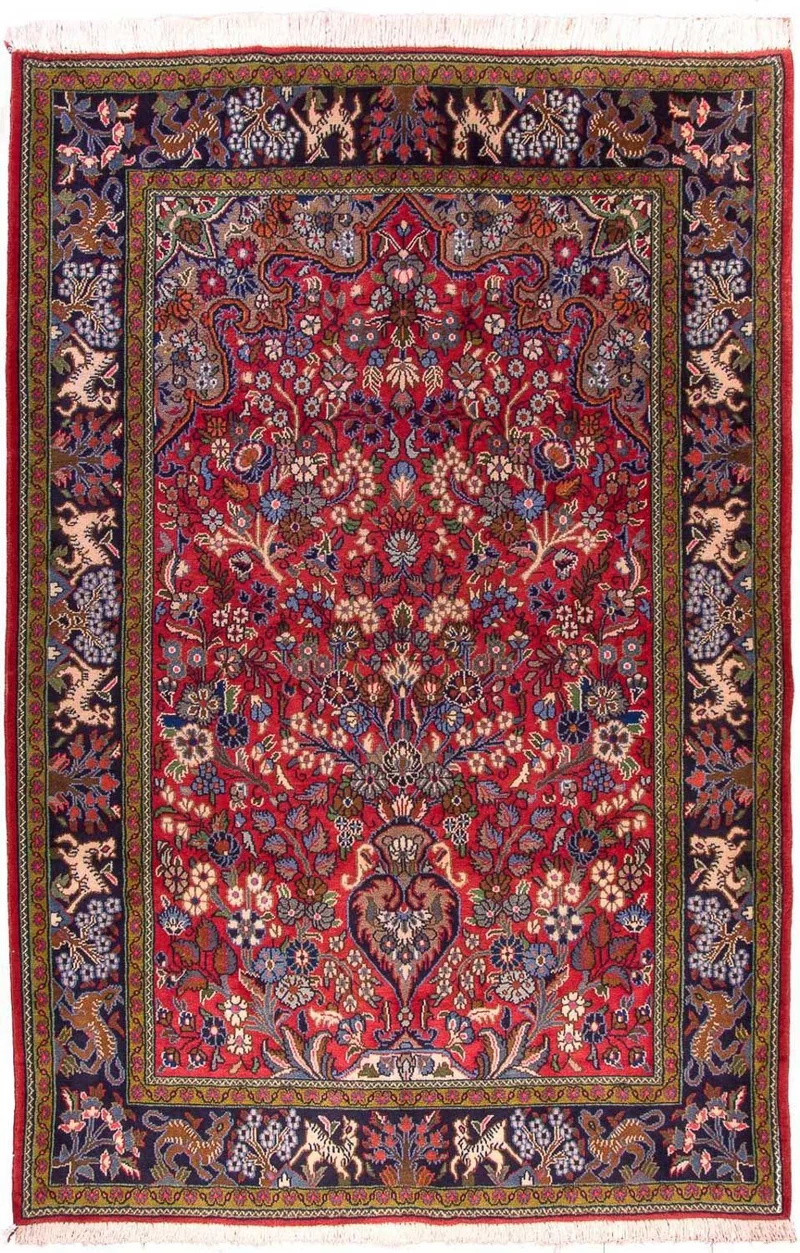 Ghom Teppich 140x200cm - Perserteppich