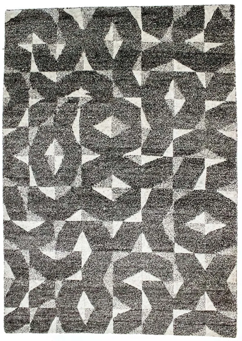 Nepal Teppich 148x201cm - Wollteppich