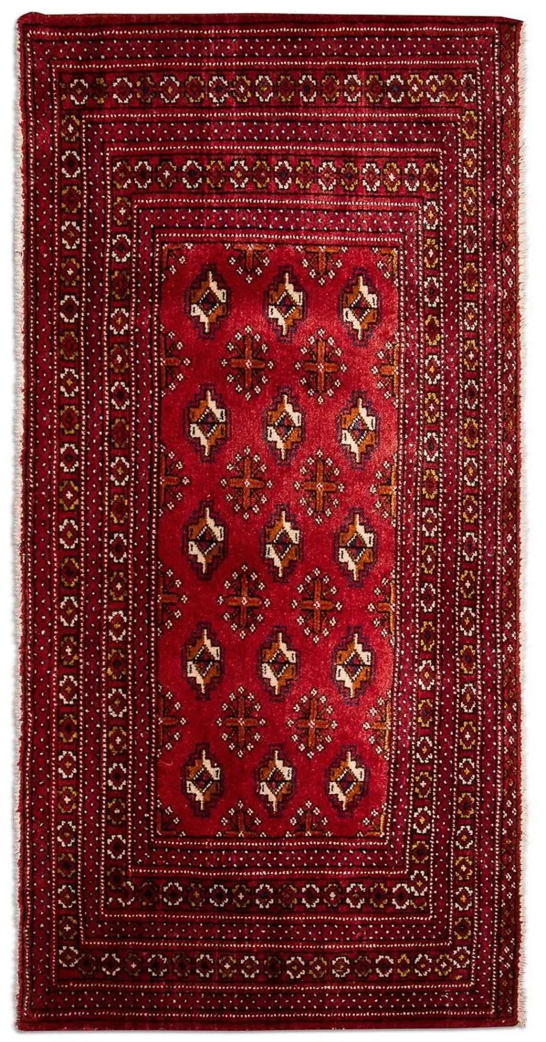 Turkaman Teppich 70x140cm - Orientteppich