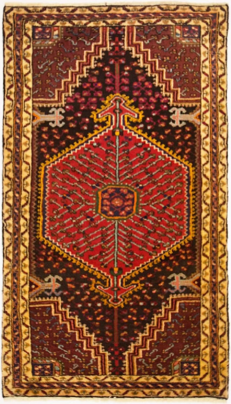 Hamadan Teppich 94x160cm - Perserteppich