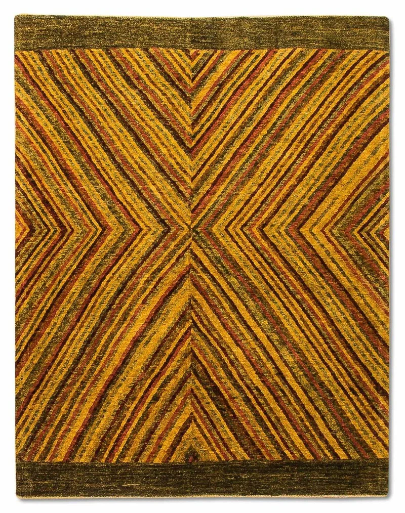 Ziegler Modern Teppich 134x169cm - Orientteppich