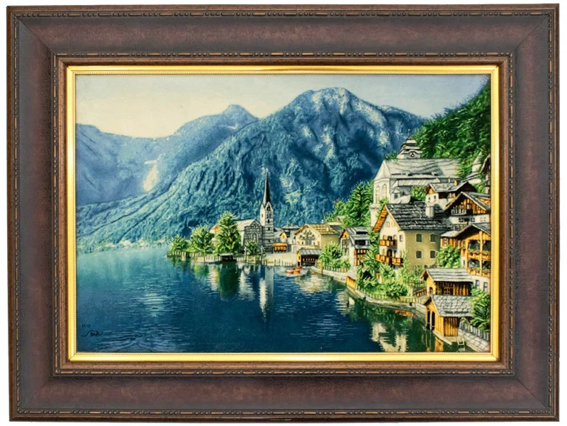 Bild-Teppich 83x108cm - Orientteppich