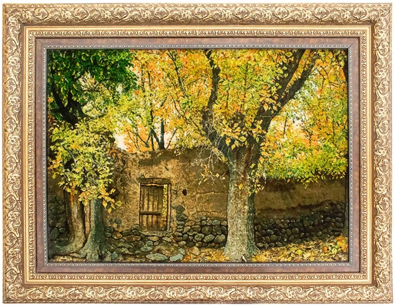 Bild-Teppich 77x98cm - Orientteppich