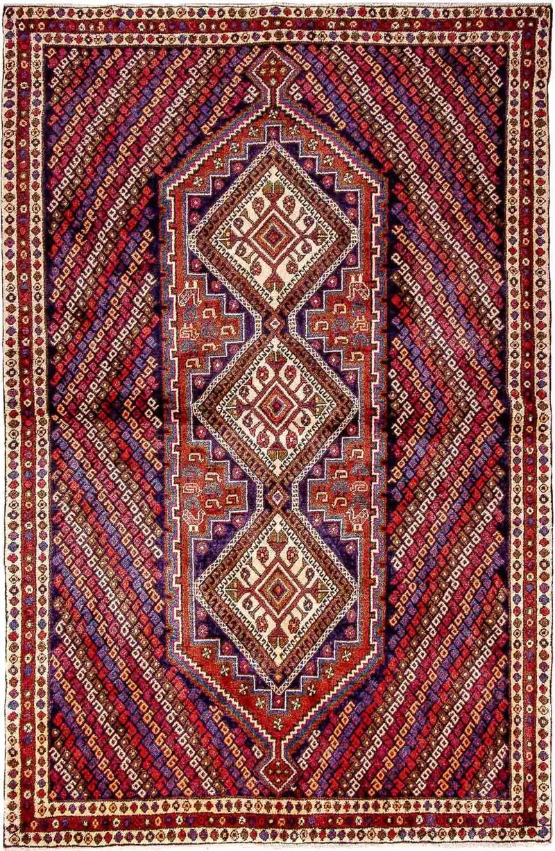 Sharbabak Teppich 128x192cm - Perserteppich