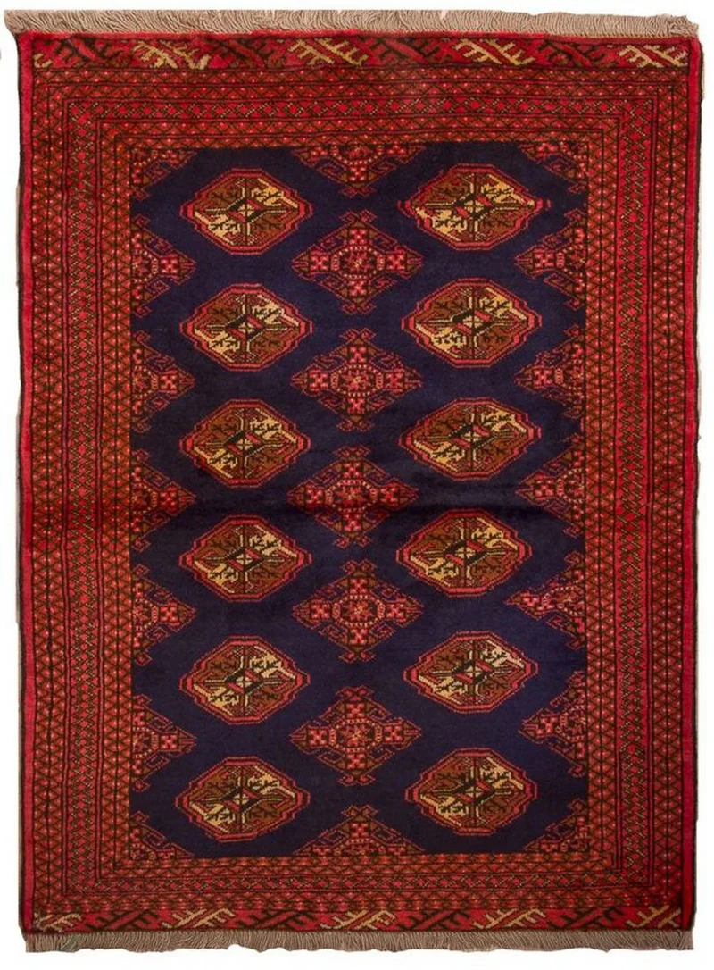 Turkaman Teppich 103x135cm - Orientteppich