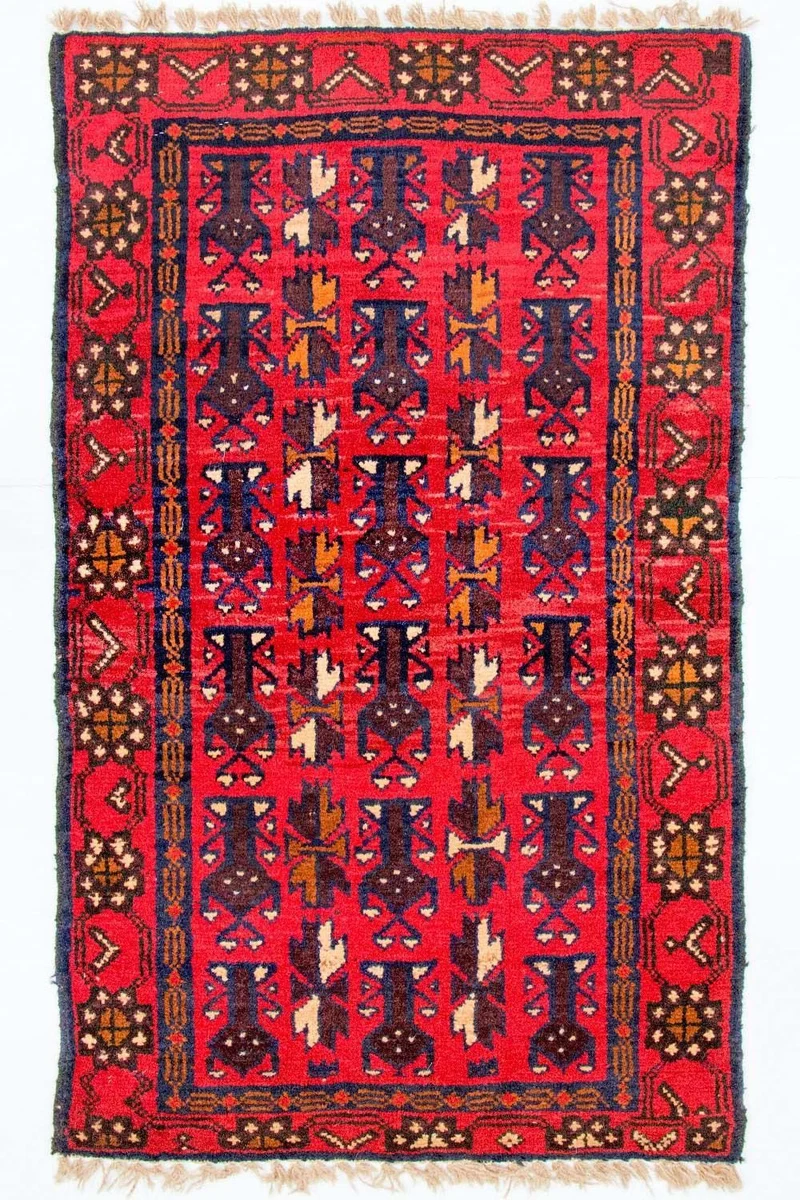Belutsch Teppich 74x130cm - Orientteppich