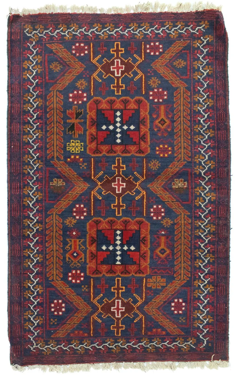 Belutsch Teppich 84x138cm - Orientteppich