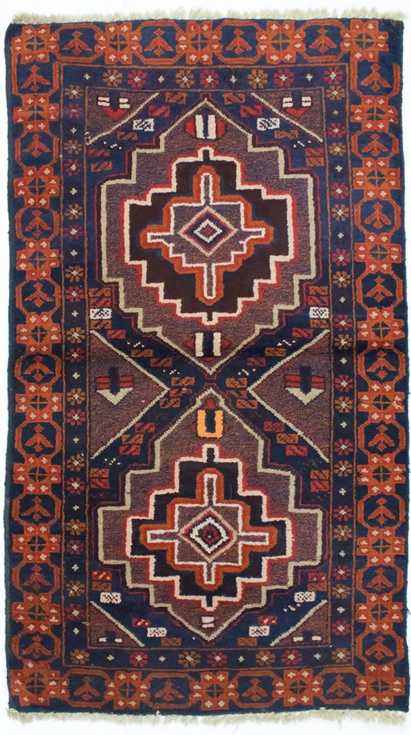 Belutsch Teppich 79x134cm - Orientteppich