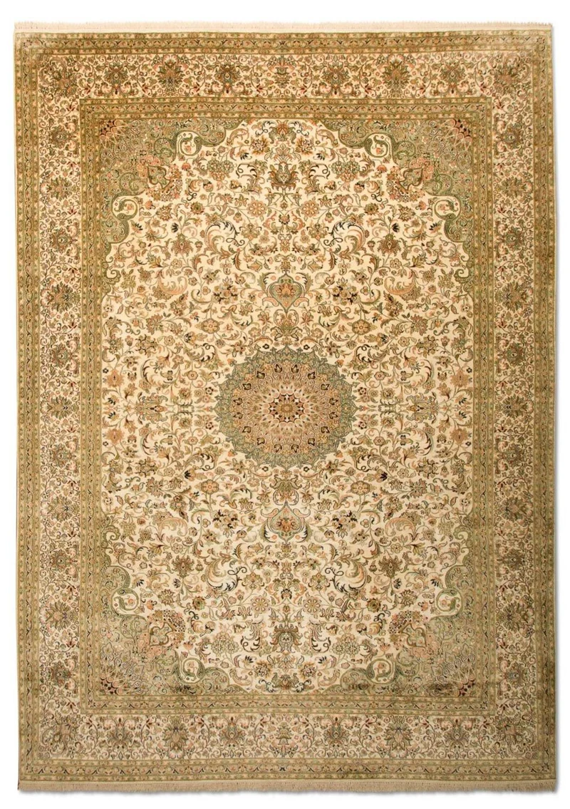 Kaschmir Seide Teppich 213x314cm - Orientteppich
